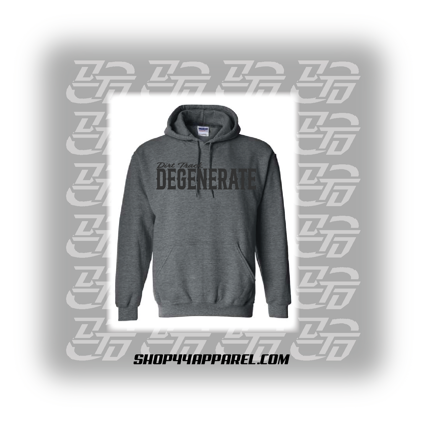 DTD Gray Hoodie