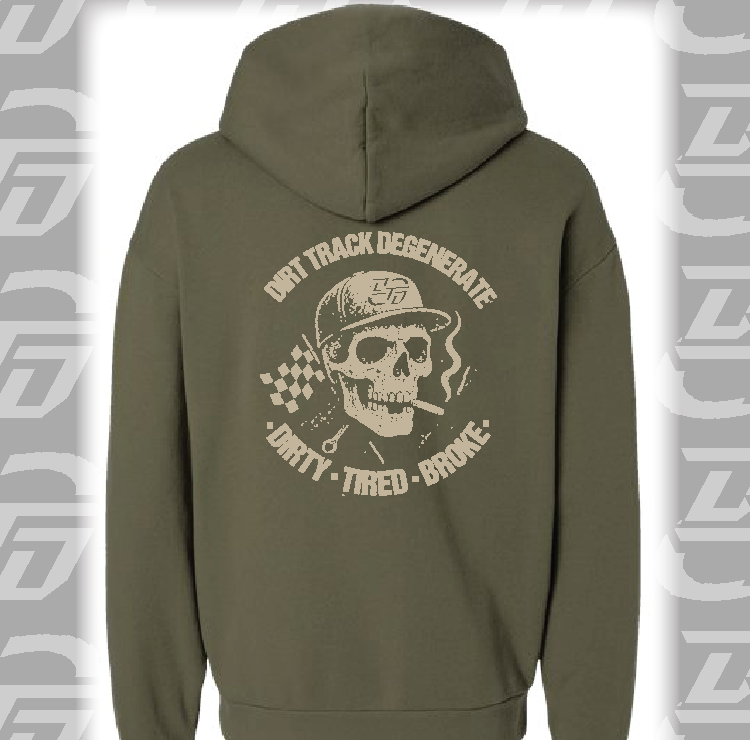 DTD Skull Hoodie