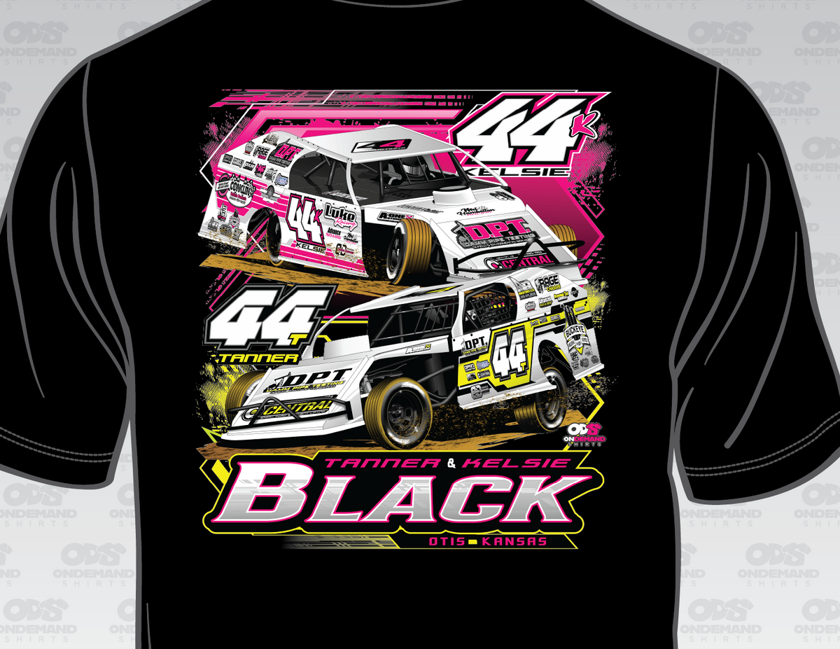 YOUTH Pink/Yellow Double Car Shirt