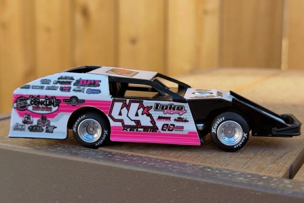 Kelsie Pink Pullback Car