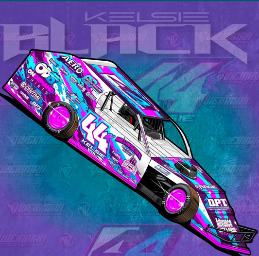 Limited Edition KBR Car Cutout