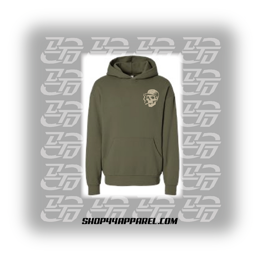 DTD Skull Hoodie