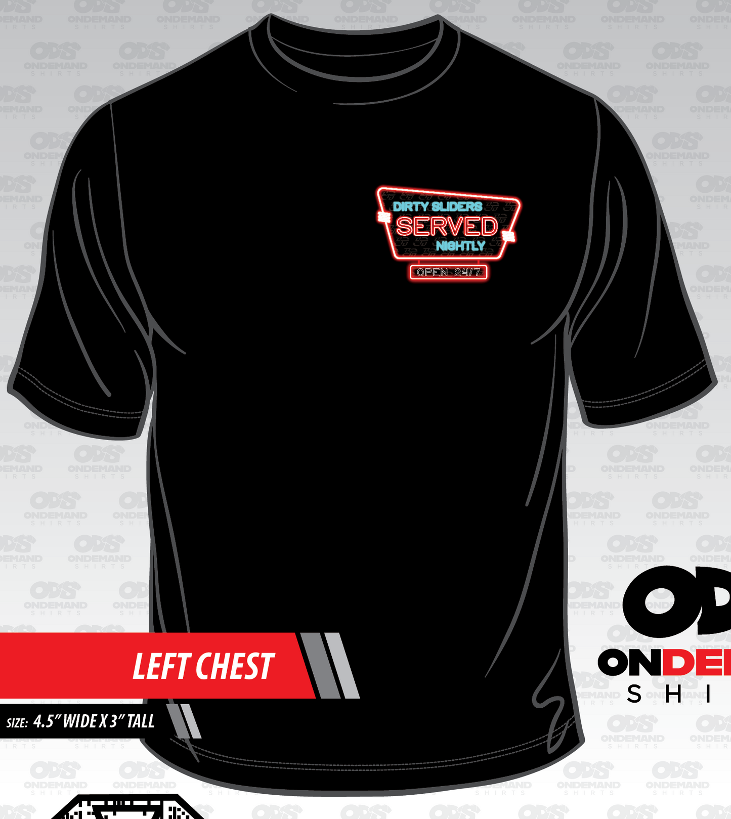 Dirty Slider Served Nightly Shirt